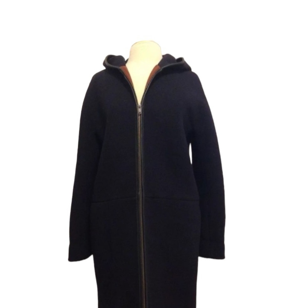 J CREW STADIUM BLANKET COLOR BLOCKED COAT, ITALIAN MADE